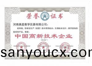 中國高新區技術企業